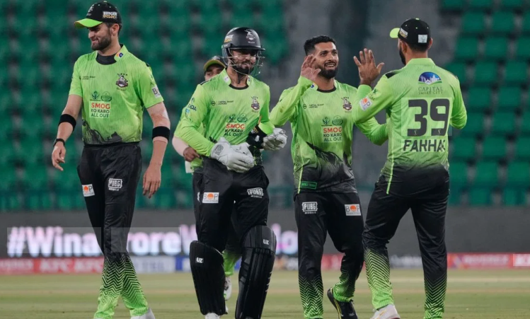 Lahore Qalandars Vs Peshawar Zalmi Timeline