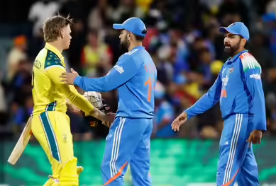 Australian Men's Cricket Team Vs India National Cricket Team Timeline