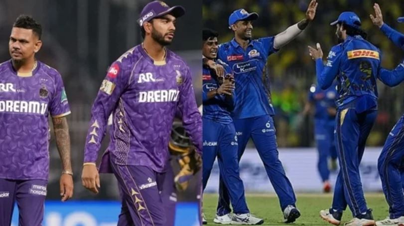 Kolkata Knight Riders Vs Mumbai Indians Timeline