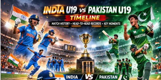 India National Under-19 Cricket Team Vs Pakistan National Under-19 Cricket Team Timeline