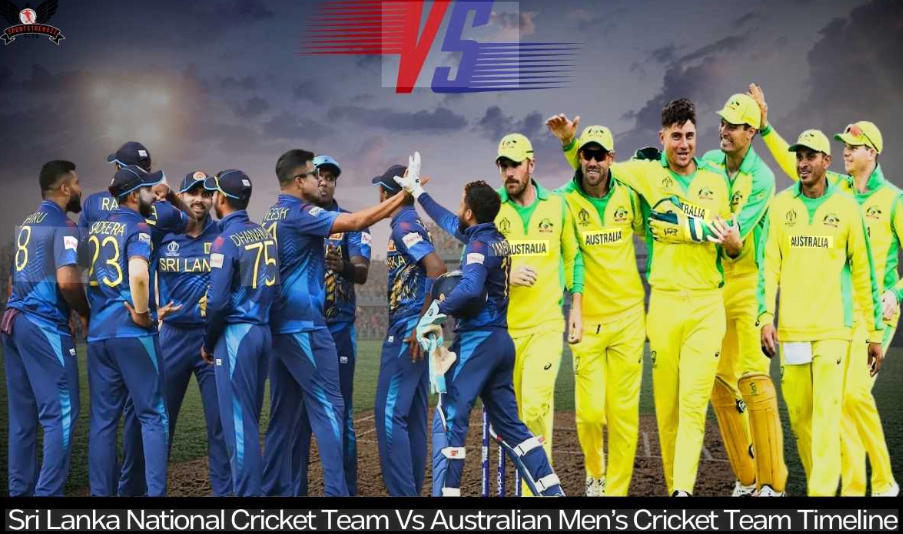 Australian Men's Cricket Team Vs Sri Lanka National Cricket Team Timeline