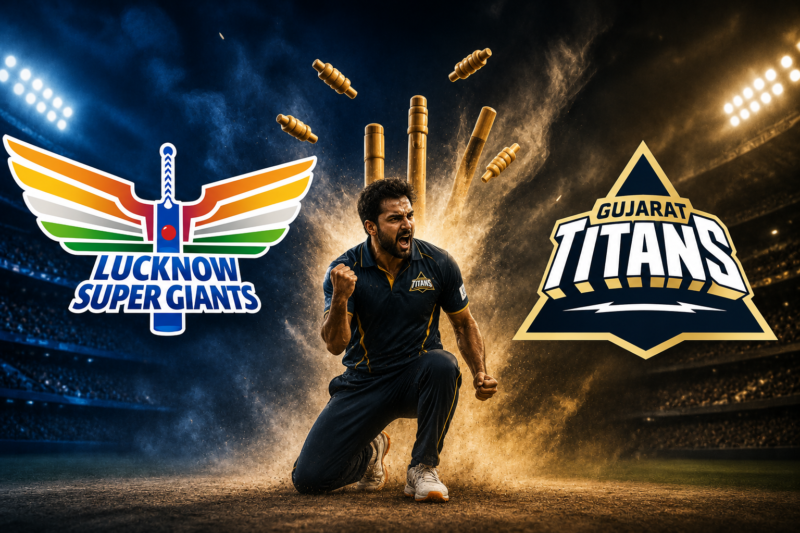 Lucknow Super Giants Vs Gujarat Titans Timeline