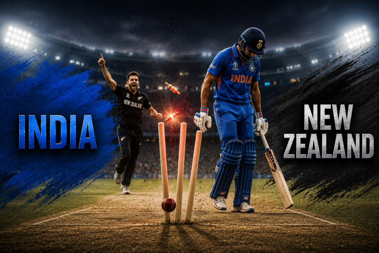 India National Cricket Team vs New Zealand National Cricket Team Match Scorecard